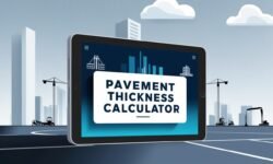 Pavement (Road Surface) Thickness Calculator | AASHTO, CBR, Westergaard Method