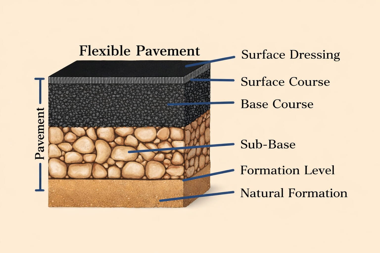 pavment thickness diagram