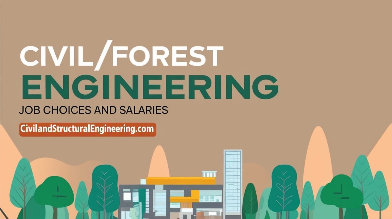 Civil/Forest Engineering Degree: Job Choices and Salaries 💼🌳