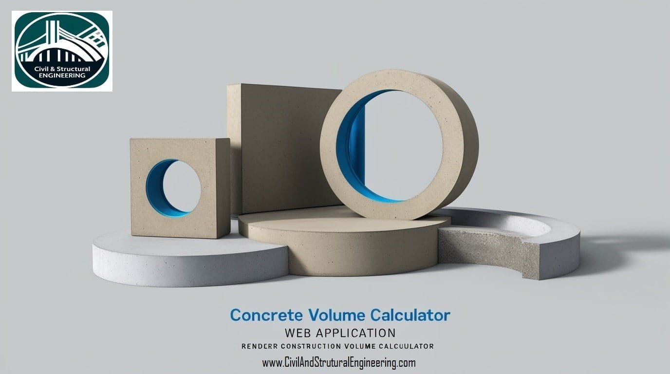 Concrete Calculator (Square, Circular, Tube, Curb, Stairs)