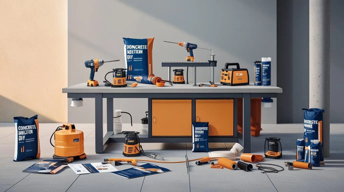 Best Concrete Injection DIY: Step-by-Step Guide to Fixing Driveways and Foundations