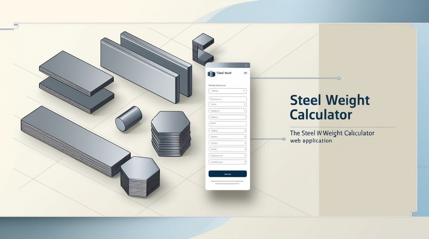 Structural Steel Weight Calculator in Kg & Pounds