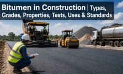 Bitumen in Construction: Types, Grades, Uses, Tests, Properties and Selection Guide